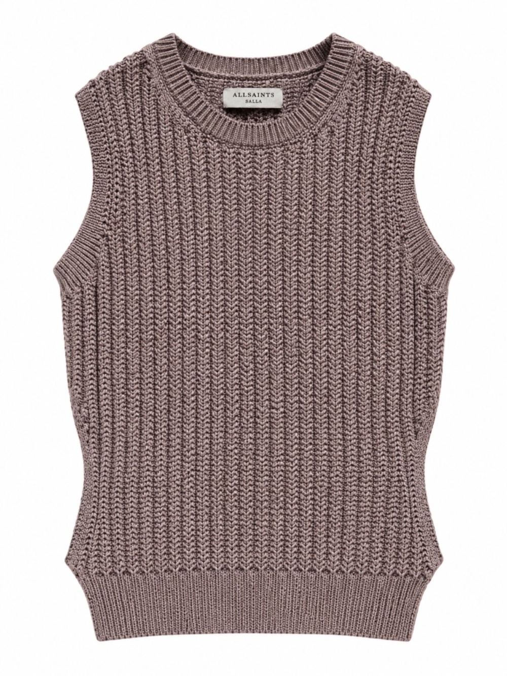 AllSaints Wick Ribbed Sweater Tank M/L